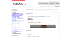 Desktop Screenshot of couponmeup.co.nz